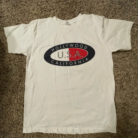 Large Hollywood California T-Shirt - Picture 1 of 3